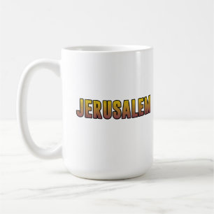 Mug J'aime Jérusalem Israël