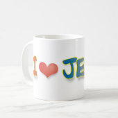 Mug J'aime Jésus (Devant gauche)