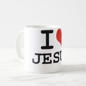 Mug J'aime Jésus (Devant gauche)