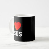 Mug J'aime Jésus (Devant gauche)