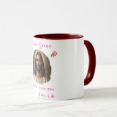 Mug J'aime Jésus (Devant droit)