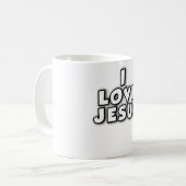 Mug J'aime Jésus (Devant gauche)