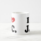 Mug J'aime Jésus-Christ (Centre)