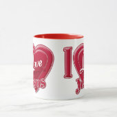 Mug J'aime Jésus Cœur Rouge (Centre)