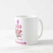 Mug J'aime Jésus design 2 (Devant droit)
