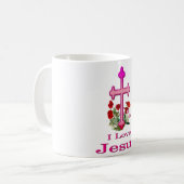 Mug J'aime Jésus design 2 (Devant gauche)