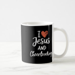 Mug J'aime Jésus et l'encouragement chrétien religieux
