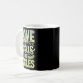 Mug J'aime Jésus et les cornichons (Devant gauche)