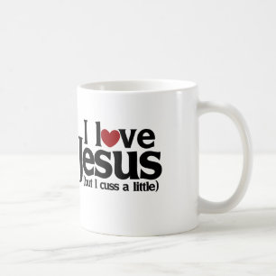 Mug J'aime Jésus mais j'ai un peu de