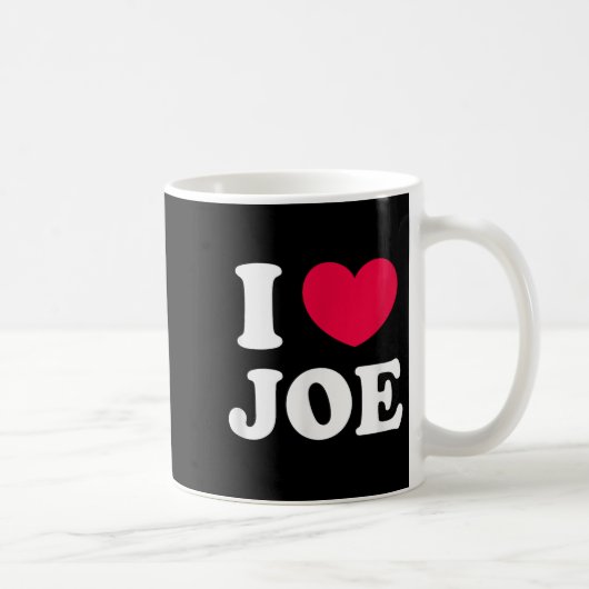 Mug J'aime Joe (Droite)