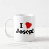 Mug J'aime Joseph (Gauche)