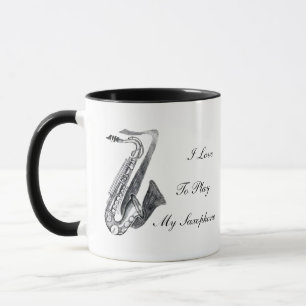 Mug J'Aime Jouer Mon Saxophone