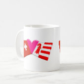 Mug J'aime Jura (Devant gauche)