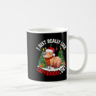 Mug J'aime juste vraiment les capybaras ok capybara an