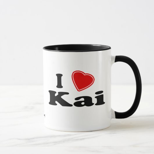 Mug J'aime Kai (Droite)