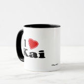 Mug J'aime Kai (Devant gauche)