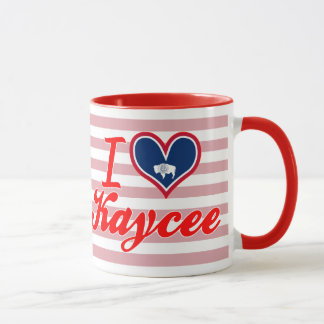 Mug J'aime Kaycee, Wyoming