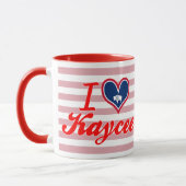 Mug J'aime Kaycee, Wyoming (Gauche)