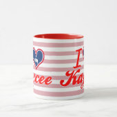 Mug J'aime Kaycee, Wyoming (Centre)