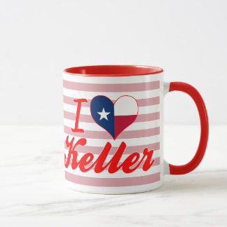 Mug J'aime Keller, le Texas
