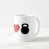 MUG J'AIME KETTLEBELL (Devant droit)