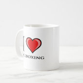 Mug J'aime Kickboxing (Devant gauche)