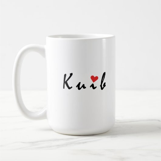 Mug J'aime Kiev (Gauche)