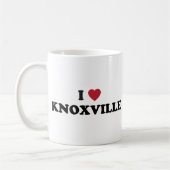 Mug J'aime Knoxville Tennessee (Gauche)
