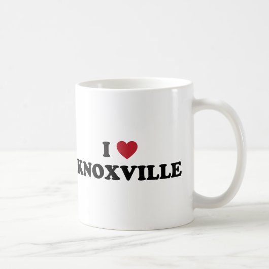 Mug J'aime Knoxville Tennessee (Droite)