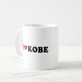 MUG J'AIME KOBE (Devant gauche)