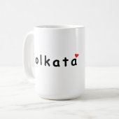 Mug J'aime Kolkata (Devant gauche)