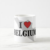 Mug J'aime la Belgique (Centre)