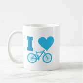 Mug J'aime la bicyclette (Gauche)
