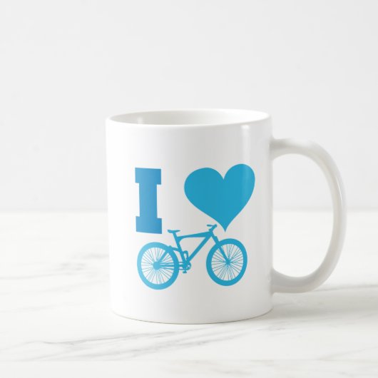 Mug J'aime la bicyclette (Droite)