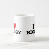Mug J'aime la biologie (Centre)