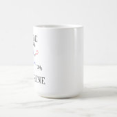 Mug J'aime la caféine (Centre)