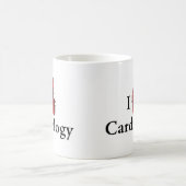Mug J'aime la cardiologie (Centre)