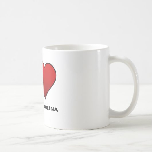 MUG J'AIME LA CAROLINE DU SUD (Droite)