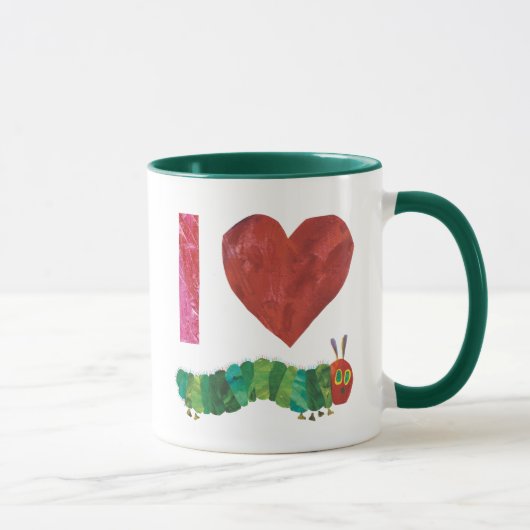 Mug J'Aime La Caterpillar Très Affamée (Droite)