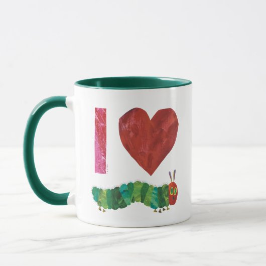 Mug J'Aime La Caterpillar Très Affamée (Gauche)