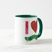 Mug J'Aime La Caterpillar Très Affamée (Devant droit)