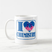 Mug J'aime la chimie (Gauche)