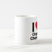 Mug j'aime la chimie organique (Centre)