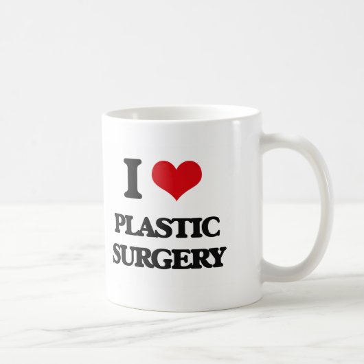 Mug J'aime la chirurgie plastique (Droite)