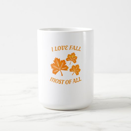Mug J'Aime La Chute La Plupart De Tous (Centre)