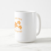 Mug J'Aime La Chute La Plupart De Tous (Devant droit)