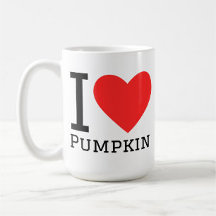 Mug J'aime la citrouille