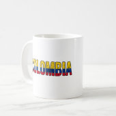 Mug J'aime la Colombie (Devant gauche)