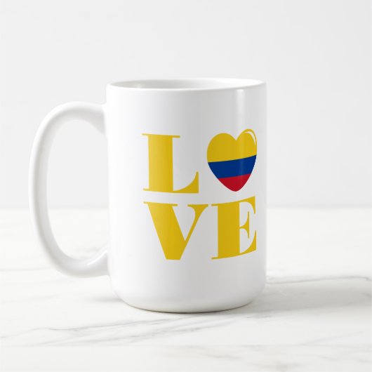 Mug J'aime la Colombie (Gauche)