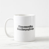 Mug J'aime la comptabilité - drôle comptable gag cadea (Gauche)